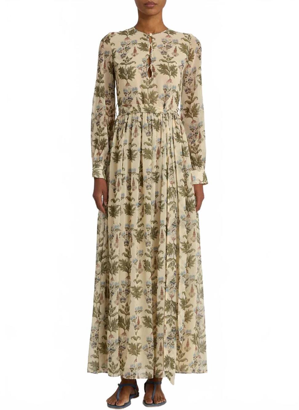 NEW EMPORIO SIRENUSE giorgina maxi dress in ivory